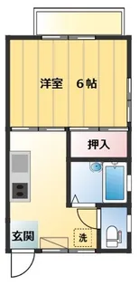 パルナスシャトー【2階】の間取り