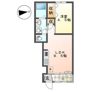ククナSO【1階】の間取り