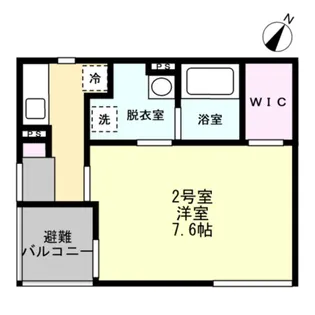 T&Fレジデンス南林間B【3階】の間取り