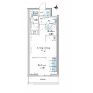 スタイリオ池上SOUTH【3階】の間取り
