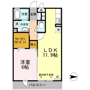 TーEXCEL【1階】の間取り