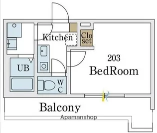 LINKS YOKOHAMA SASABORI【2階】の間取り