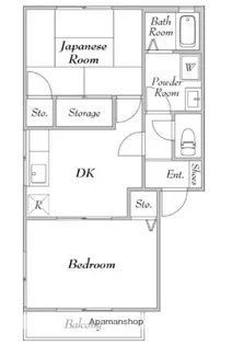 サニーハウス【2階】の間取り