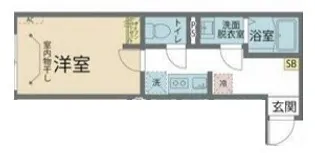 カインドネス小田急相模原Ⅳ【102号室号室】の間取り