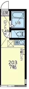 ユナイト南太田メディシス【2階】の間取り