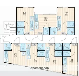 TM古川町【1階】の間取り