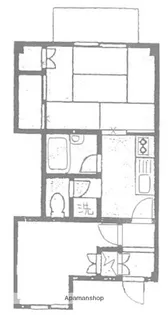 エヌ・ジー・エス滝頭【1階】の間取り