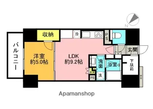 メイツザ・マークス新横浜【11階】の間取り