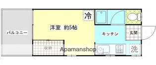 第二柳ビル【4階】の間取り