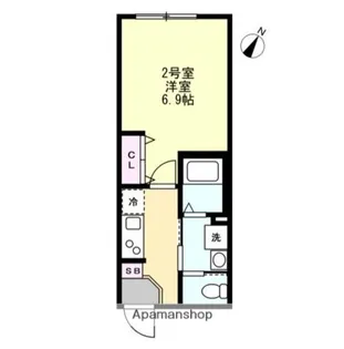 アリア・グランデ上大岡【2階】の間取り