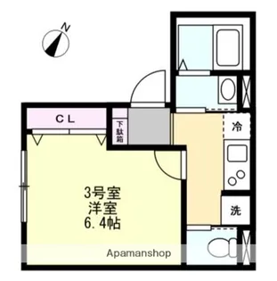 アリア・グランデ上大岡【3階】の間取り