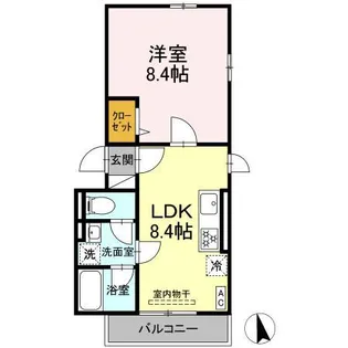MAESTRO (マエストロ)【2階】の間取り