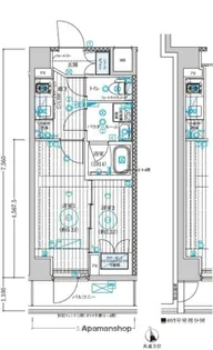 1Kの間取り画像