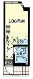 ユナイト桜本ヴィクトリーアルバート【1階】の間取り