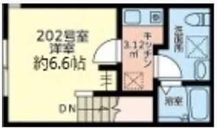 ビショップホーム【2階】の間取り