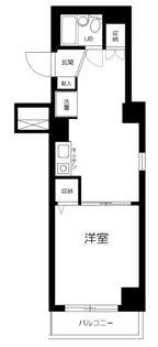 神奈川県横浜市鶴見区鶴見中央5丁目【マンション】の間取り