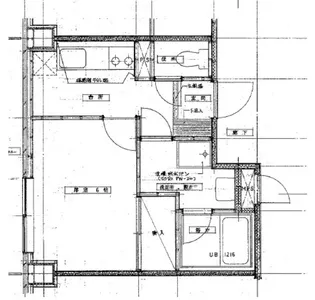 プラザ仲町台センター【6階】の間取り