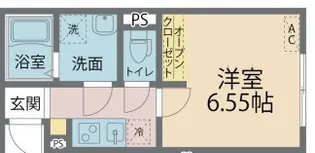 カインドネス厚木旭町Ⅱ【203号室号室】の間取り