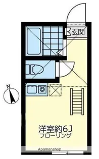 ユナイト南太田サクラメント【2階】の間取り