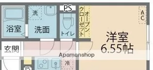 カインドネス厚木旭町Ⅱ【1階】の間取り