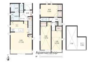 神奈川県相模原市南区磯部【一戸建】の間取り