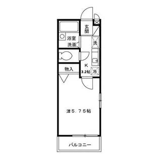グリーンコート【2階】の間取り