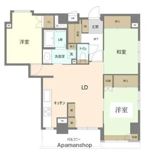 アルト生麦【7階】の間取り