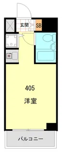 ヒルトップ横浜【4階】の間取り