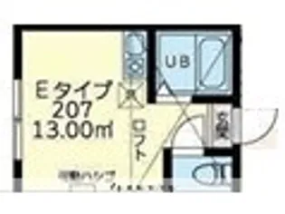 ヌーベルパルク【2階】の間取り