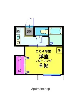 ユニティー神ノ木【2階】の間取り