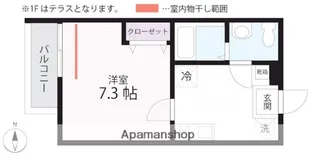 QUIET CRAB HOUSE MIX鎌倉(仮)【1階】の間取り