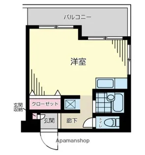 栄町中央ビル【4階】の間取り