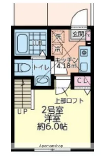 仮)シティハイツ立場【2階】の間取り