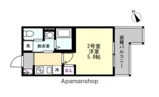 ベイルーム金沢六浦【1階】の間取り
