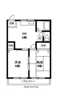 メゾンドフレア【2階】の間取り