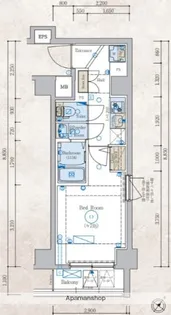 エステムコート新横浜グランデ【3階】の間取り