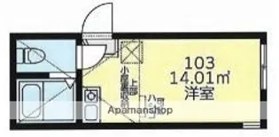 カーサ・オリーブ【1階】の間取り