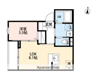 ROBOT HOME 桃浜町【2階】の間取り