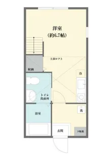 ラヴィータ追浜東町【2階】の間取り