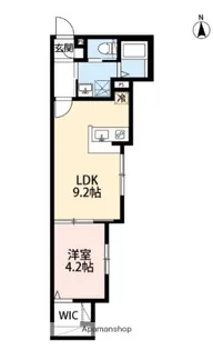 LES TERRASSES DU CIEL HANEDA【3階】の間取り