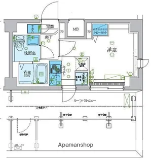 レグゼ梶ケ谷【6階】の間取り