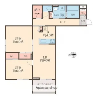 SOLANAⅡ【2階】の間取り