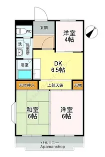 グレートサクシー【3階】の間取り