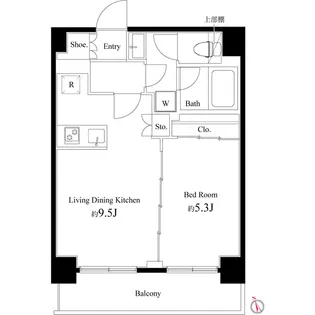 COURT BLANCHE【4階】の間取り