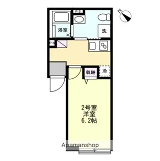 MIRAIS三ツ境【2階】の間取り