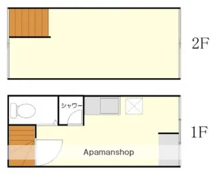 黄金町テラスハウス【2階】の間取り
