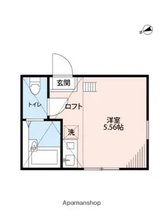 ユナイト追浜カスティージョ【1階】の間取り