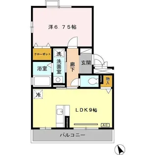 ガーデンハウス鷺沼【3階】の間取り