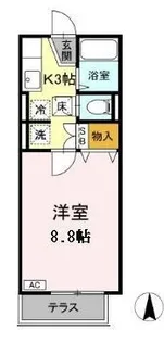 ドルフ K【1階】の間取り