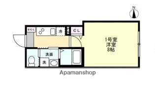 FELICE元住吉【2階】の間取り